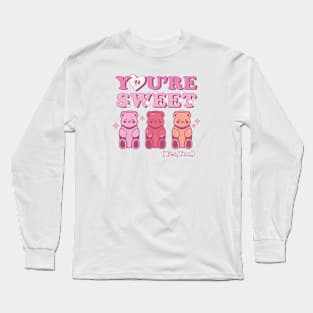 Cute Bears Sweet Valentines Day Long Sleeve T-Shirt